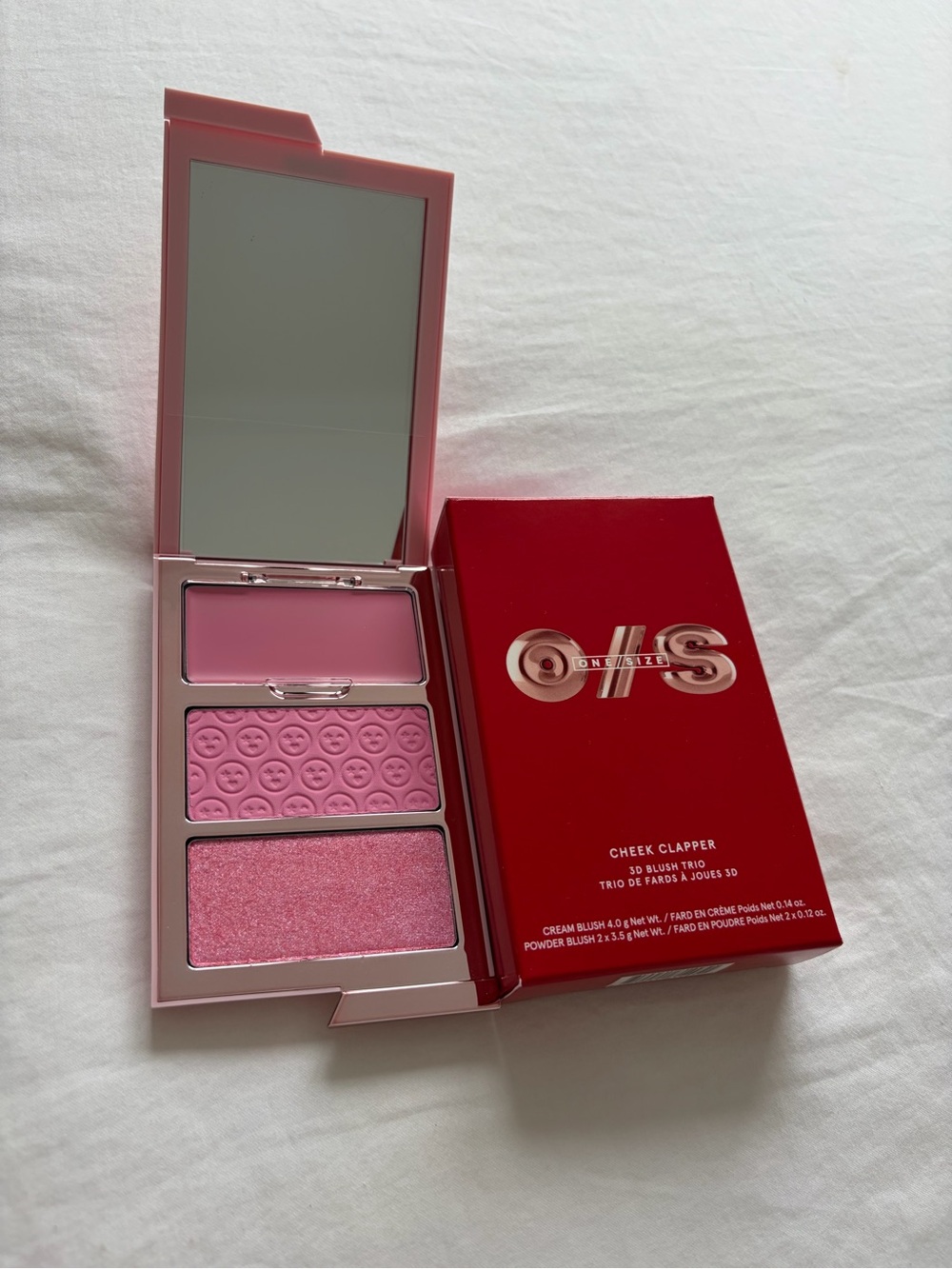One Size Cheek Clapper 3D Blush Trio Palette